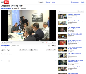 A screengrab of the Youtube page where the video is archived.
