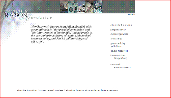 The Charles H. Revson Fdn Screenshot