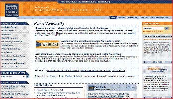 The Henry J. Kaiser Family Fdn Screenshot