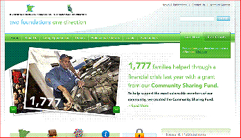 Minnesota Community Fdn (also The St. Paul Fdn) Screenshot