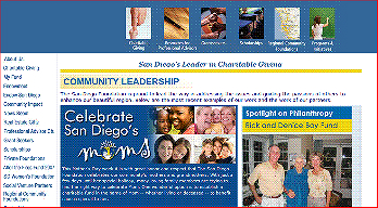 The San Diego Fdn Screenshot