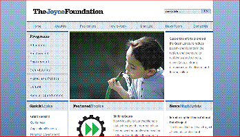 The Joyce Fdn Screenshot